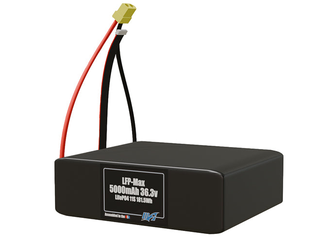 LFP-Max LiFePO4 5000 11S 36.3v Battery Pack