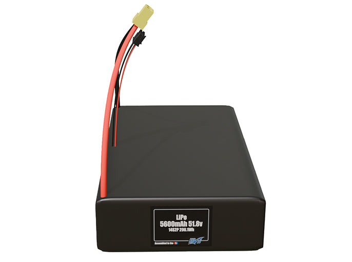 LiPo 5600mAh 14S2P 51.8v Battery Pack
