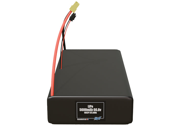 LiPo 5600mAh 18S2P 66.6v Battery Pack
