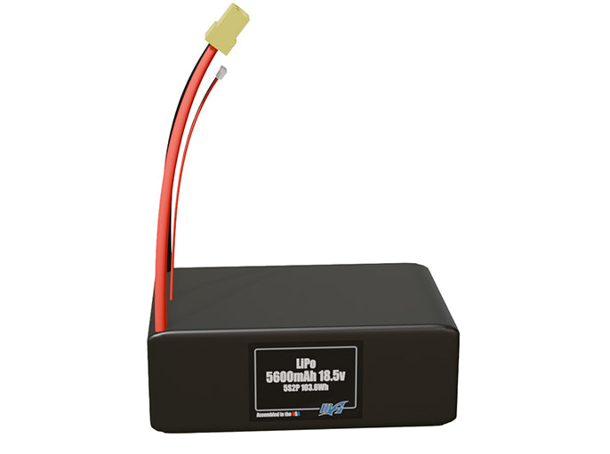 LiPo 5600mAh 5S2P 18.5v Battery Pack