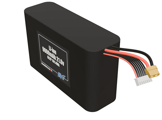 Li-ion 9000mAh 6S2P 21.6v Battery Pack – MaxAmps Lithium Batteries
