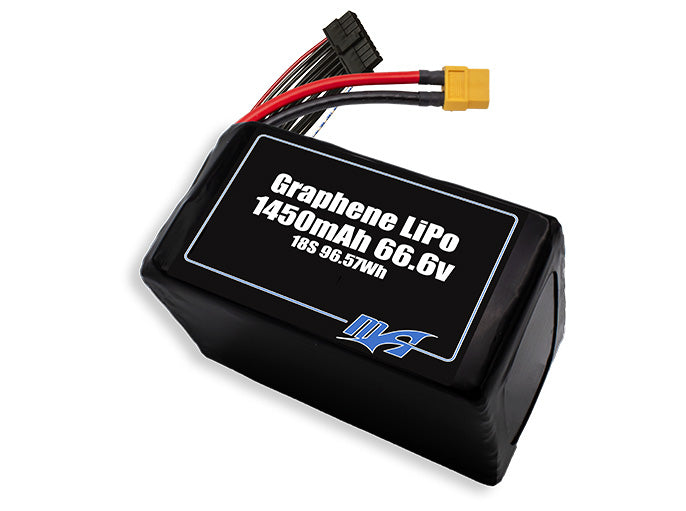Graphene LiPo 1450 18S 66.6v Battery Pack