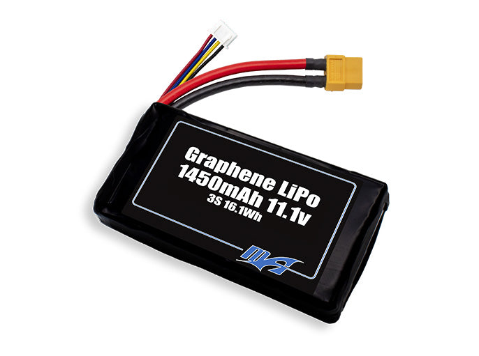 A MaxAmps Graphene LiPo 1450mAh 3S 11.1 volt battery pack