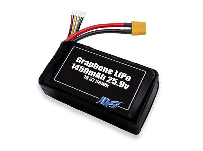 Graphene LiPo 1450 7S 25.9v Battery Pack