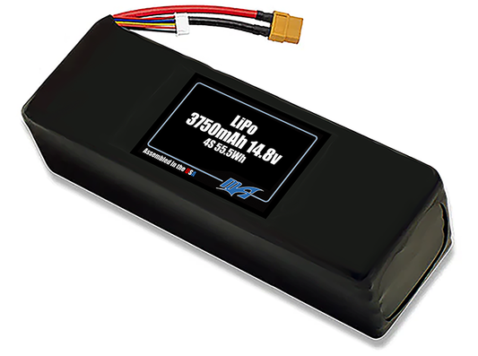 Graphene LiPo 3750mAh 4S 14.8v Battery Pack