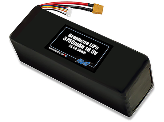 Graphene LiPo 3750mAh 5S 18.5v Battery Pack