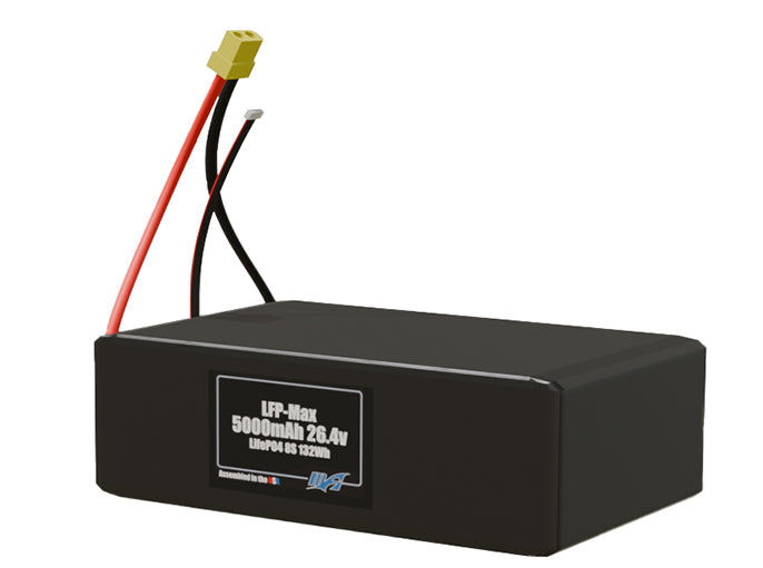 LFP-Max LiFePO4 5000 8S 26.4v Battery Pack