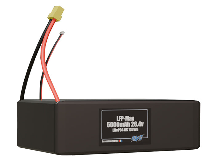LFP-Max LiFePO4 5000 8S 26.4v Battery Pack
