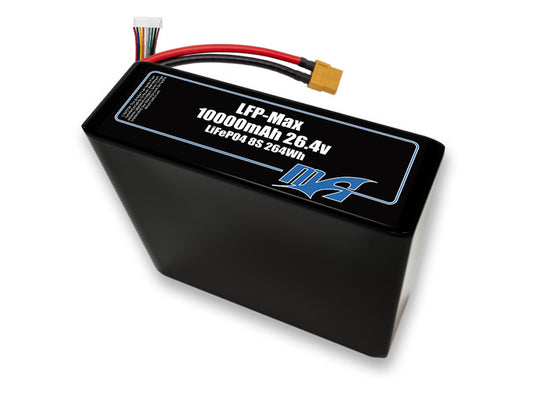 LFP-Max LiFePO4 10000 8S2P 26.4v Battery Pack