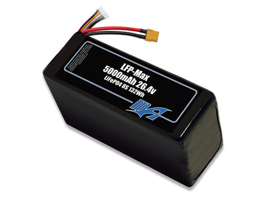 LFP-Max LiFePO4 5000 8S 26.4v Battery Pack