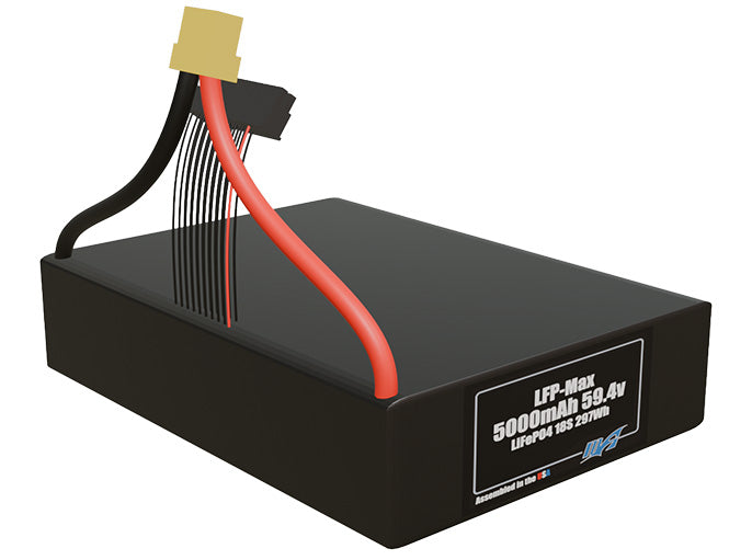 LFP-Max LiFePO4 5000 18S 59.4v Battery Pack