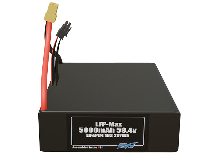 LFP-Max LiFePO4 5000 18S 59.4v Battery Pack
