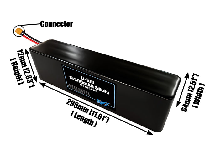 Li-ion 13500mAh 14S3P 50.4v Battery Pack