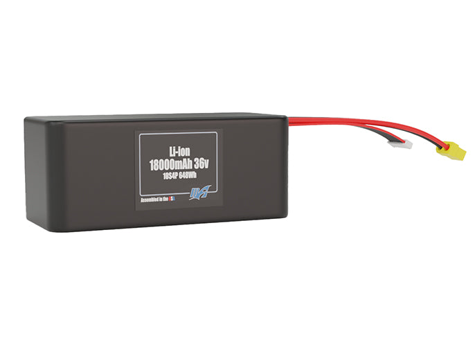 Li-ion 18000mAh 10S4P 36v Battery Pack