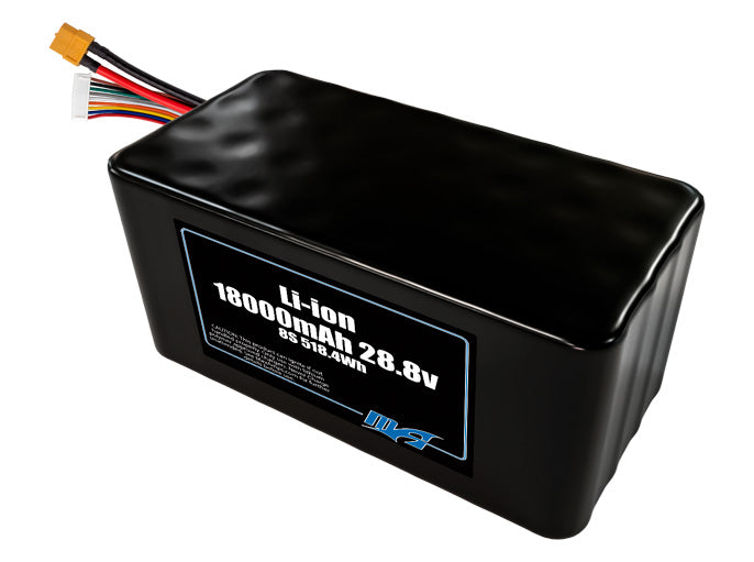 Li-ion 18000 8S4P 28.8v Battery Pack