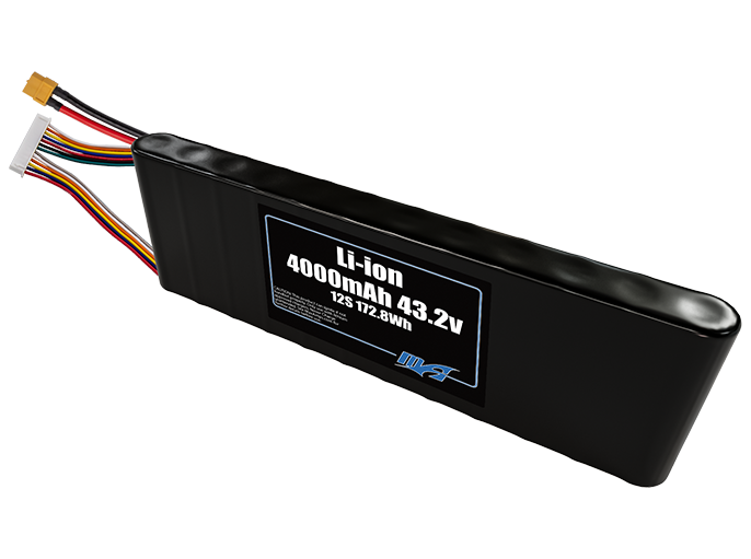 Li-ion 4000 12S1P 43.2v Battery Pack