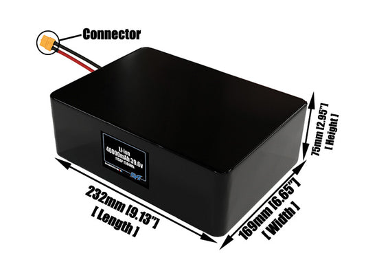 Li-ion 40000mAh 11S8P 39.6v