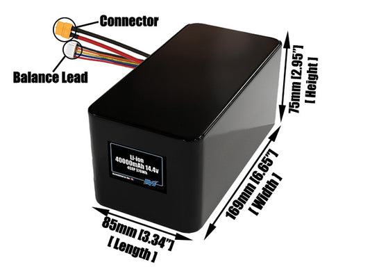 Li-ion 40000mAh 4S8P 14.4v