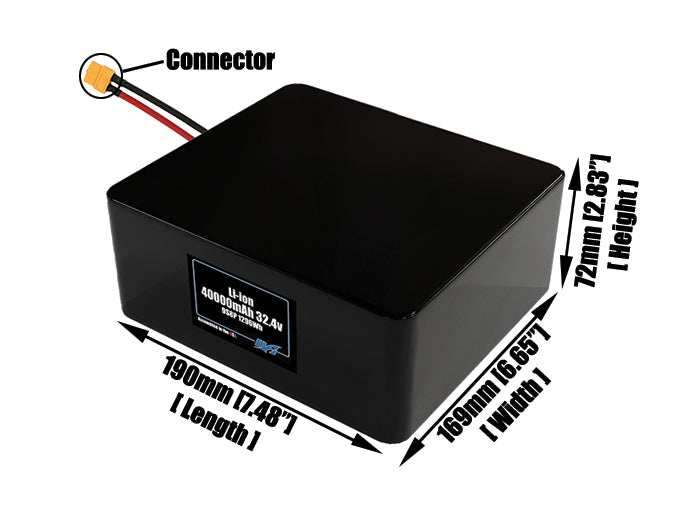 Li-ion 40000mAh 9S8P 32.4v