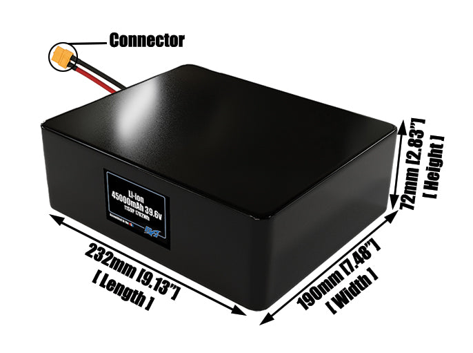 Li-ion 45000mAh 11S9P 39.6v