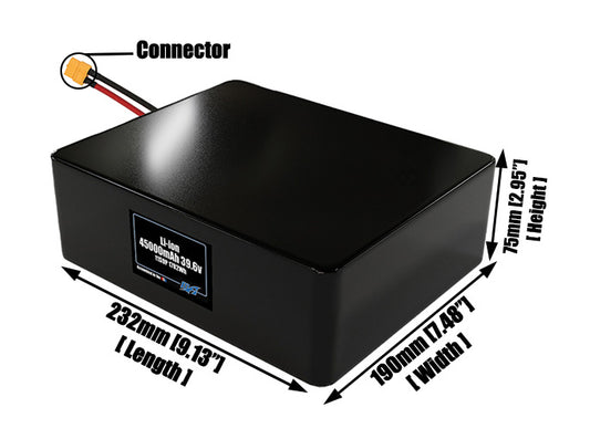 Li-ion 45000mAh 11S9P 39.6v
