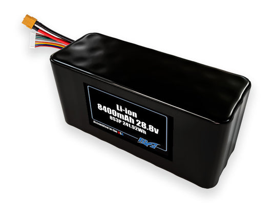 Li-ion 8400 8s3p 28.8v Battery Pack