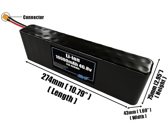 Li-ion 10000mAh 13S2P 46.8v Battery Pack