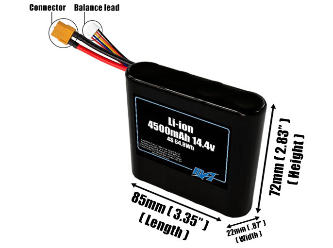 Li-ion 4500mAh 4S 14.4v