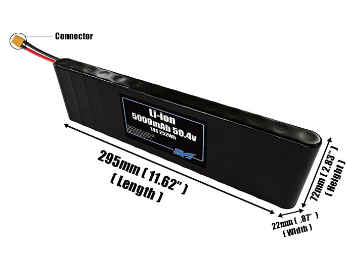 Li-ion 5000mAh 14S 50.4v