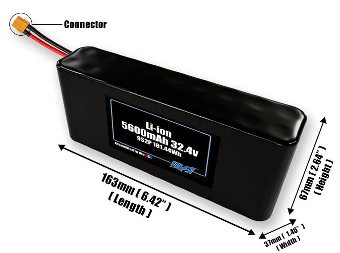 Li-ion 5600mAh 9S2P 32.4v