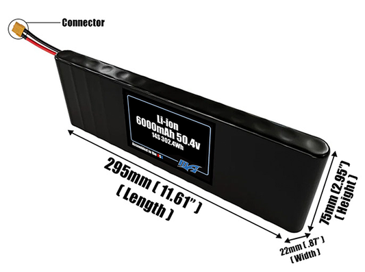 Li-ion 6000mAh 14S 50.4v Battery Pack