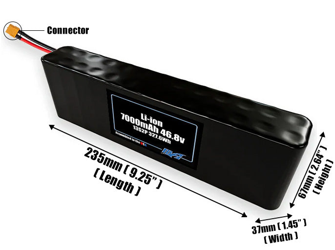 Li-ion 7000mAh 13S2P 46.8v