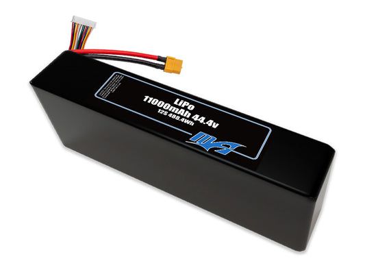 A MaxAmps LiPo 11000mAh 12S 44.4 volt ETE battery pack