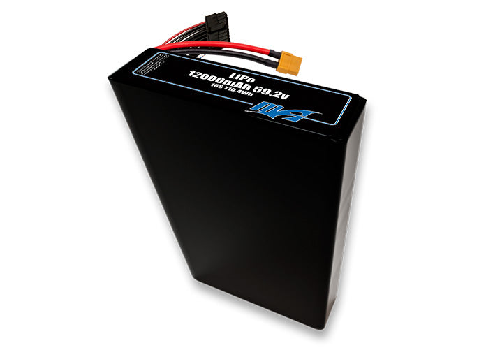 LiPo 12000 16S2P 59.2v Battery Pack