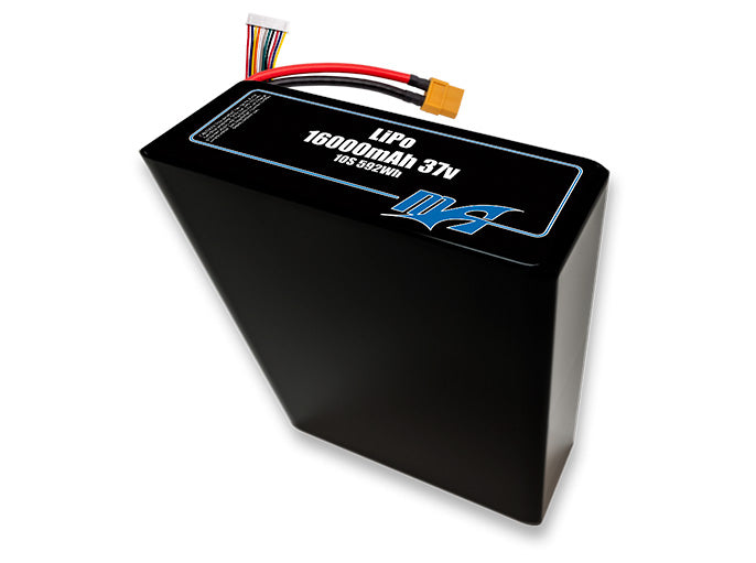 A MaxAmps LiPo 16000mAh 10S 2P 37 volt battery pack