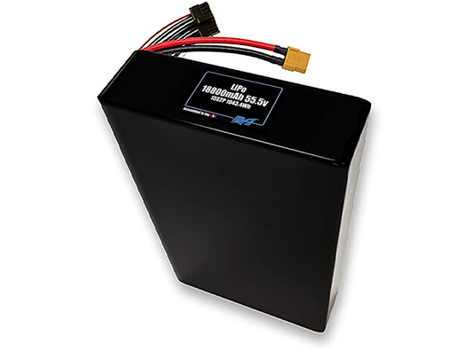 LiPo 18800mAh 15S2P 55.5v Battery Pack