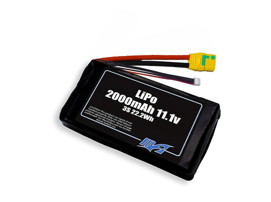 LiPo 2000mAh 3S 11.1v Battery Pack