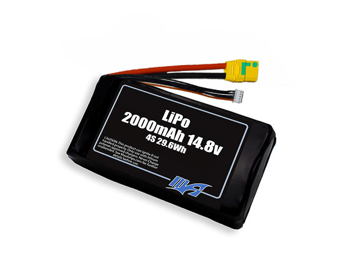 LiPo 2000mAh 4S 14.8v Battery Pack