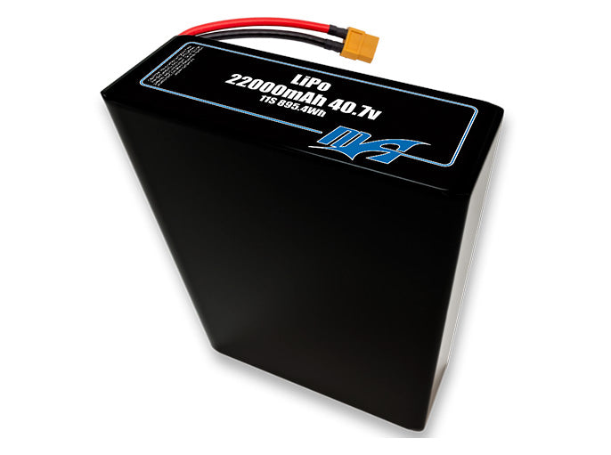 LiPo 22000 11S2P 40.7v Battery Pack