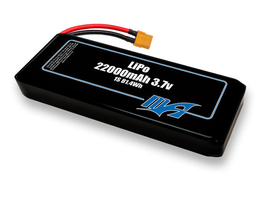 A MaxAmps LiPo 22000mAh 1S 2P 3.7 volt battery pack