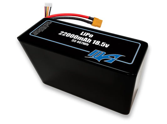 LiPo 22000 5S2P 18.5v Battery Pack