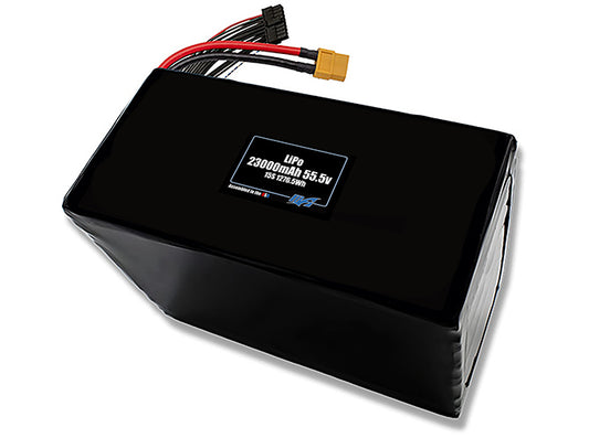LiPo 23000mAh 15S 55.5v Battery Pack