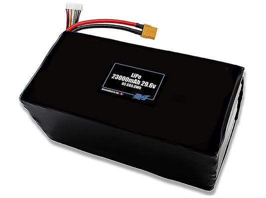 LiPo 23000mAh 8S 29.6v Battery Pack
