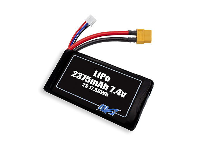 A MaxAmps LiPo 2375mAh 2S 7.4 volt battery pack