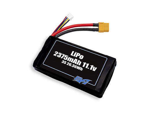 A MaxAmps LiPo 2375mAh 3S 11.1 volt battery pack