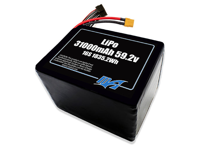 LiPo 31000 16S 59.2v Battery Pack