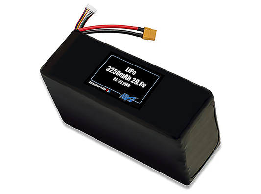 LiPo 3250mAh 8S 29.6v Battery Pack