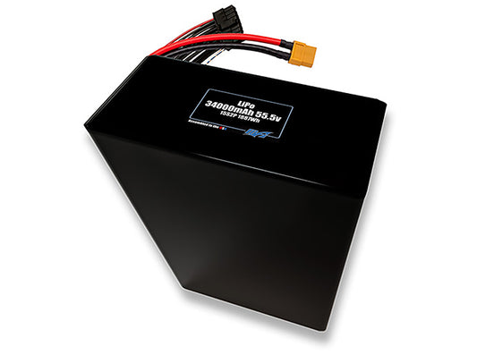 LiPo 34000mAh 15S2P 55.5v Battery Pack