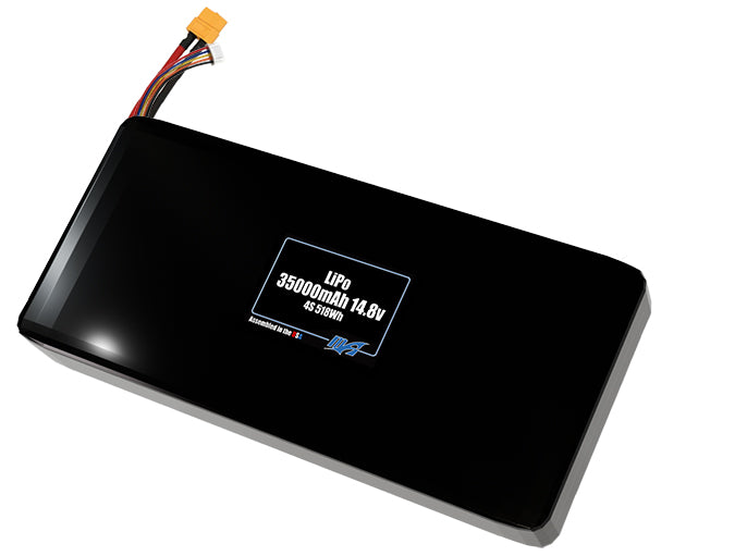 LiPo 35000mAh 4S 14.8v Battery Pack