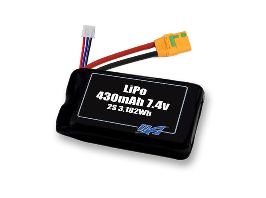 LiPo 430 2S 7.4v Battery Pack